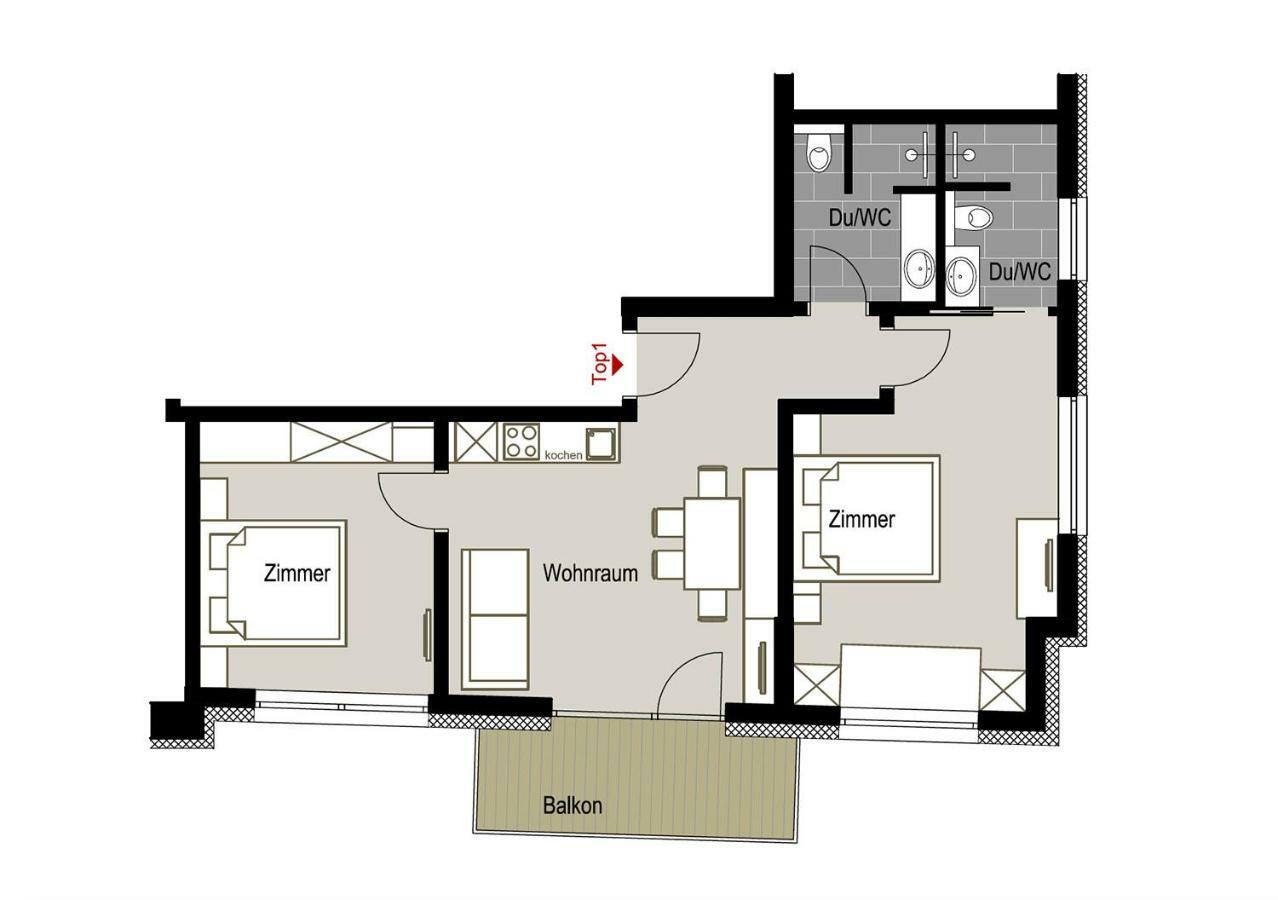 Biwak Appartements St Anton am Arlberg Eksteriør billede
